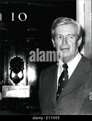 3. März 1978 - neue Zealand Vizepremierminister Anrufe am 10. Foto zeigt Herr Brian Edward Tallboy gesehen bei seiner Ankunft in Nr. Stockfoto