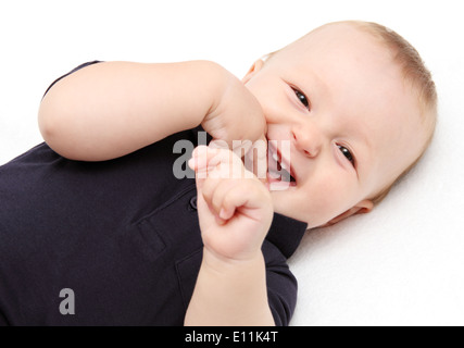 Baby lachen Stockfoto