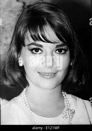 Nahaufnahme der Schauspielerin Natalie Wood Stockfoto