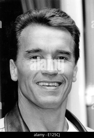 Schauspieler Arnold Schwarzenegger bei "True Lies" premiere Stockfoto