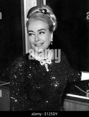 Schauspielerin Joan Crawford Stockfoto