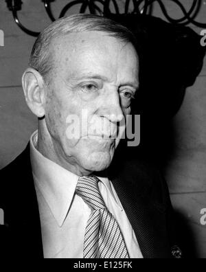 Tänzer Fred Astaire in seinen späteren Jahren Stockfoto