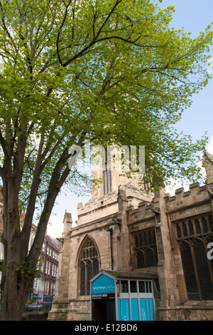 St. Marien Kirche, Castlegate, York; ein Kunstzentrum seit 2004 Stockfoto