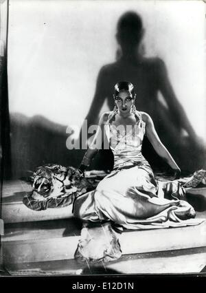 19. Dezember 2011 - Josephine Baker Stockfoto