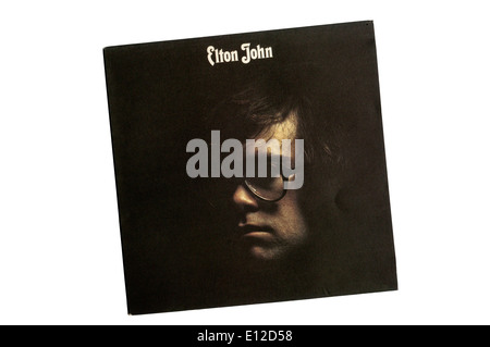 Der gleichnamigen Elton John wurde das zweite Album von englischen Singer / Songwriter Elton John, 1970 veröffentlicht. Stockfoto