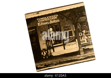 Tumbleweed Verbindung im Jahre 1970 das 3. Album von englischen Singer / Songwriter Elton John, stützte sich auf Country und Western-Themen. Stockfoto