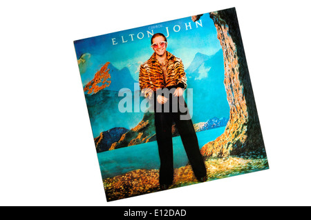 Caribou wurde das 8. Studioalbum der englischen Singer-Songwriter Elton John, 1974 veröffentlicht. Stockfoto