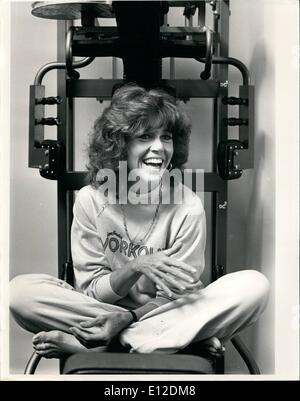 19. Dezember 2011 - Jane Fonda bei der Eröffnung ihrer '' Training '' Übung Salon in San Francisco, Kalifornien. Oktober 1981 Stockfoto