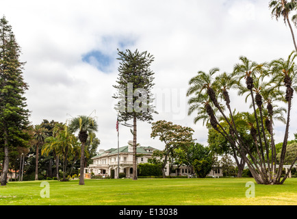 Die William Wrigley Mansion in Pasadena Kalifornien jetzt das Tournament of Roses-Haus Stockfoto