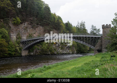 Thomas Telford Craigellachie Brücke, Moray, Schottland -1 Stockfoto