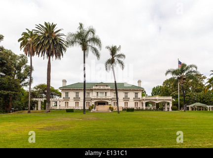 Die William Wrigley Mansion in Pasadena Kalifornien jetzt das Tournament of Roses-Haus Stockfoto