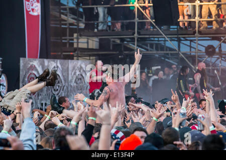 Columbus, Ohio, USA. 20. Mai 2014. Atmosphäre am dritten Tag von den 2014 auf der Palette Rockfestival im Crew-Stadion in Columbus Ohio am 18. Mai 2014 © Marc Nader/ZUMA Wire/ZUMAPRESS.com/Alamy Live News Stockfoto