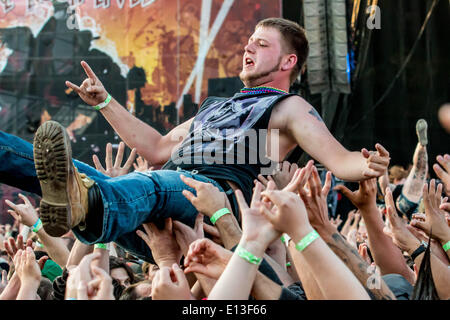 Columbus, Ohio, USA. 20. Mai 2014. Atmosphäre am dritten Tag von den 2014 auf der Palette Rockfestival im Crew-Stadion in Columbus Ohio am 18. Mai 2014 © Marc Nader/ZUMA Wire/ZUMAPRESS.com/Alamy Live News Stockfoto