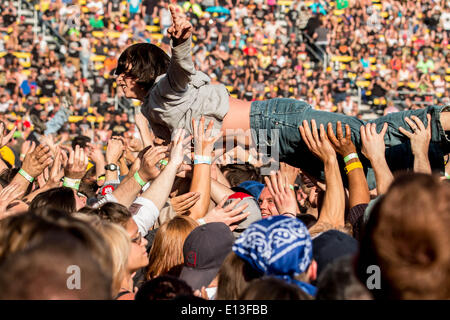 Columbus, Ohio, USA. 20. Mai 2014. Atmosphäre am dritten Tag von den 2014 auf der Palette Rockfestival im Crew-Stadion in Columbus Ohio am 18. Mai 2014 © Marc Nader/ZUMA Wire/ZUMAPRESS.com/Alamy Live News Stockfoto