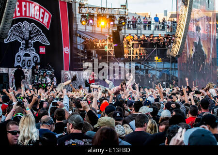 Columbus, Ohio, USA. 20. Mai 2014. Atmosphäre am dritten Tag von den 2014 auf der Palette Rockfestival im Crew-Stadion in Columbus Ohio am 18. Mai 2014 © Marc Nader/ZUMA Wire/ZUMAPRESS.com/Alamy Live News Stockfoto