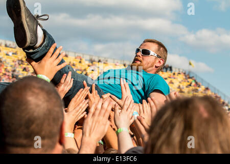 Columbus, Ohio, USA. 20. Mai 2014. Atmosphäre am dritten Tag von den 2014 auf der Palette Rockfestival im Crew-Stadion in Columbus Ohio am 18. Mai 2014 © Marc Nader/ZUMA Wire/ZUMAPRESS.com/Alamy Live News Stockfoto