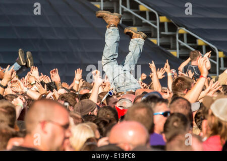 Columbus, Ohio, USA. 20. Mai 2014. Atmosphäre am dritten Tag von den 2014 auf der Palette Rockfestival im Crew-Stadion in Columbus Ohio am 18. Mai 2014 © Marc Nader/ZUMA Wire/ZUMAPRESS.com/Alamy Live News Stockfoto