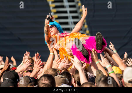 Columbus, Ohio, USA. 20. Mai 2014. Atmosphäre am dritten Tag von den 2014 auf der Palette Rockfestival im Crew-Stadion in Columbus Ohio am 18. Mai 2014 © Marc Nader/ZUMA Wire/ZUMAPRESS.com/Alamy Live News Stockfoto