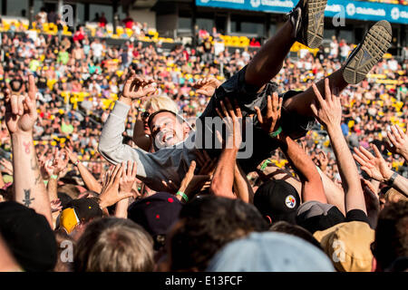 Columbus, Ohio, USA. 20. Mai 2014. Atmosphäre am dritten Tag von den 2014 auf der Palette Rockfestival im Crew-Stadion in Columbus Ohio am 18. Mai 2014 © Marc Nader/ZUMA Wire/ZUMAPRESS.com/Alamy Live News Stockfoto