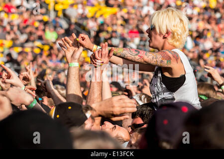 Columbus, Ohio, USA. 20. Mai 2014. Atmosphäre am dritten Tag von den 2014 auf der Palette Rockfestival im Crew-Stadion in Columbus Ohio am 18. Mai 2014 © Marc Nader/ZUMA Wire/ZUMAPRESS.com/Alamy Live News Stockfoto