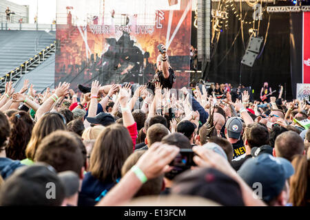 Columbus, Ohio, USA. 20. Mai 2014. Atmosphäre am dritten Tag von den 2014 auf der Palette Rockfestival im Crew-Stadion in Columbus Ohio am 18. Mai 2014 © Marc Nader/ZUMA Wire/ZUMAPRESS.com/Alamy Live News Stockfoto