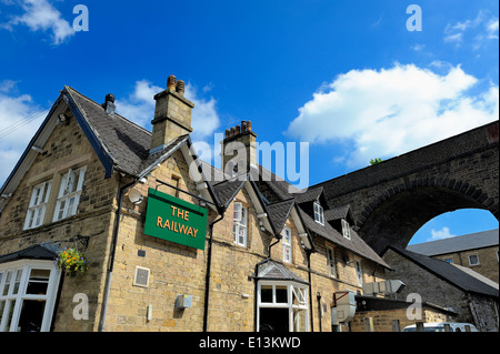 Das öffentliche Eisenbahn Haus Buxton Derbyshire England UK Stockfoto