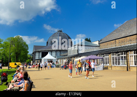 Buxton Pavilion Gardens Derbyshire England UK Stockfoto