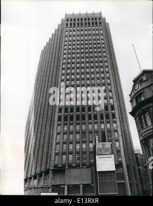 27. März 2012 - die neue London Stock Exhchange Gebäude der Stadt. Stockfoto