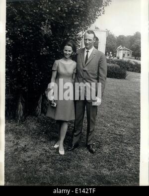 4. April 2012 - Kronprinz Harald von Norwegen, in diesem Monat zu heiraten. Foto zeigt: Neues Bild der Kronprinz Harald von Norwegen und Sonja Haraldsen, verheiratet in Oslo am 29. August sein wird. Stockfoto