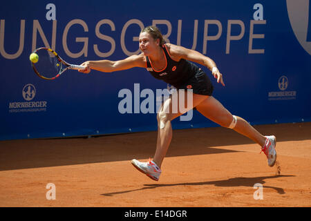 Keine Chance für Karin Knapp (ITA) Caroline Garcia (FRA) Vs Quarters Karin Knapp (ITA), WTA-Tennis, Einzel, Nürnberg, Tennis, WTA, Frau, 22. Mai 2014 Stockfoto