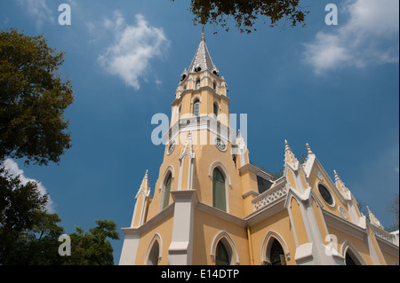 Gotische Kirche in Bang Pa In Thailand Stockfoto