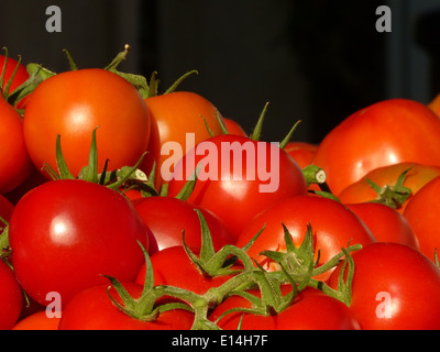 Obst und Gemüse Markt in Ajaccio, Korsika Stockfoto