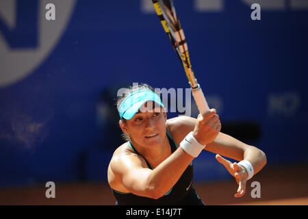 Vorhand von Caroline GARCIA (FRA) Stockfoto