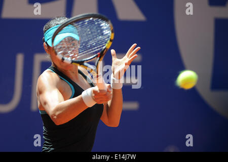 Vorhand Tauchgang durch Caroline GARCIA (FRA) Stockfoto