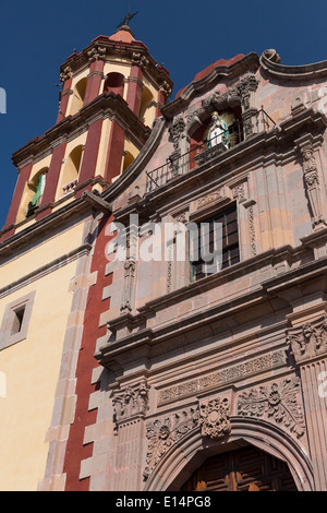 Tempel der Kongregation, geweiht im Jahre 1680, befindet sich in Queretaro, Mexiko Stockfoto