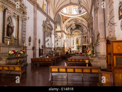 Tempel der Kongregation, geweiht im Jahre 1680, befindet sich in Queretaro, Mexiko Stockfoto