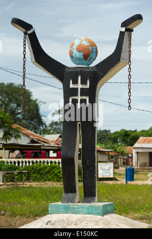 Denkmal der Anti-Sklaverei, Sklavenhandel und Albreda, Gambia Stockfoto