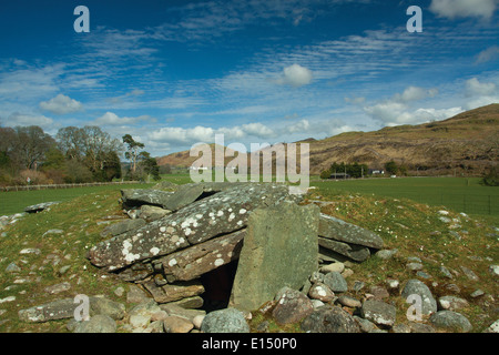 Nether Largie South Cairn, Kilmartin Glen, Kilmartin, Argyll & Bute Stockfoto