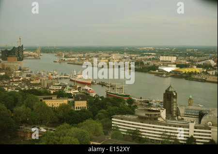 Hamburger Hafen, Hamburg, Deutschland. Stockfoto