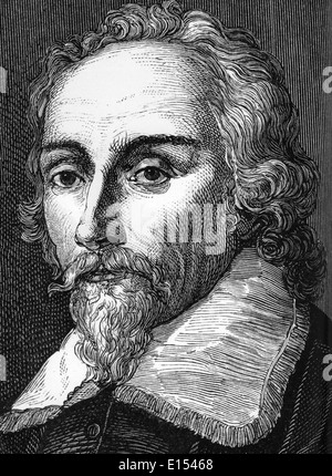 Englischer Arzt WILLIAM HARVEY (1578-1657) Stockfoto