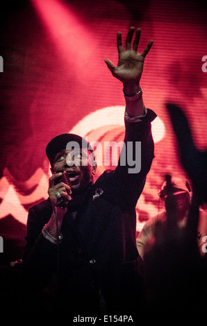 Mos Def aka Yasiin Bey live im Konzert Stockfoto