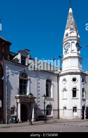 Ehemaliges Rathaus Campbeltown Hauptstraße Campbeltown Mull of Kintyre Schottland Stockfoto