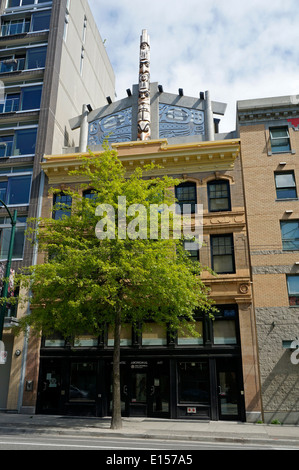 Skwachays Lodge Hotel und Kunstgalerie an der Pender Street, Downtown Eastside, Vancouver, BC, Kanada Stockfoto