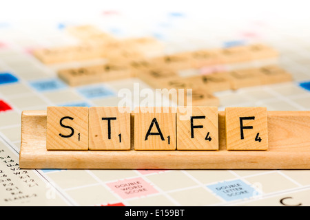 Scrabble - Personal Stockfoto