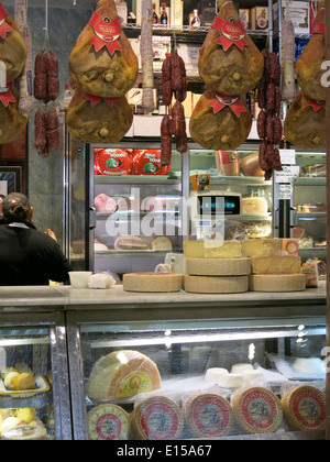 Di Palo Feinkost, Little Italy, New York City Stockfoto