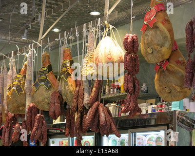 Di Palo Feinkost, Little Italy, New York City Stockfoto