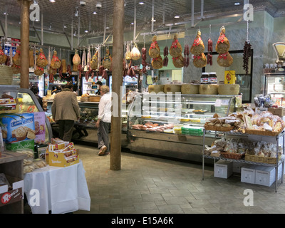 Di Palo Feinkost, Little Italy, New York City Stockfoto