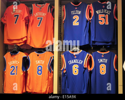 Modell des Sporting Warenspeicher Interieur, NYC Stockfoto Modell des Sporting Warenspeicher Interieur, NYC Stockfoto