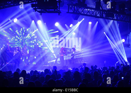 Ellie Goulding führt bei 2014 Canadian Music Week FanFest im Kool Haus in Toronto. Stockfoto