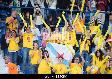 Lissabon, Portugal. 22. Mai 2014. Tyreso Football/Soccer-fans: UEFA Womens Champions League Finale match zwischen Tyreso FF 3-4 VfL Wolfsburg im Estadio Do Restelo in Lissabon, Portugal. © Maurizio Borsari/AFLO/Alamy Live-Nachrichten Stockfoto